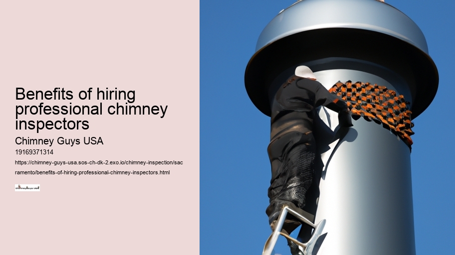 Benefits of hiring professional chimney inspectors