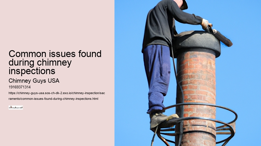 Common issues found during chimney inspections